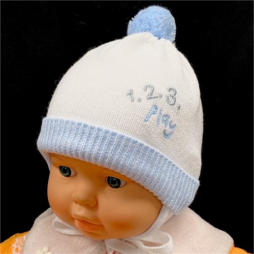 GRANS шапка N 153 вязаная, подклад хлопок (р.38-40) б/м N 153