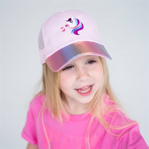 Milli бейсболка детская Единорог (р.50-52) с сеткой 12015