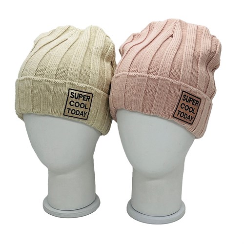 Pompona  шапка 21ZP 87  вязаная, подклад флис (р.52-54) ЧЗ 21ZP 87