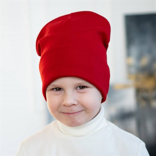 Milli шапка Рубчик двойной трикотаж (р.48-52; 52-56) ч/з Рубчик - фото 41503