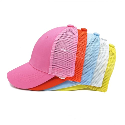 бейсболка  однотонная с сеткой (р.54-56) 13181