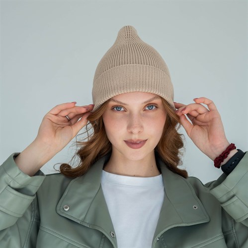 Milli.Stories шапка Stockholm унисекс одинарная вязка (р.52-58) ЧЗ Stockholm