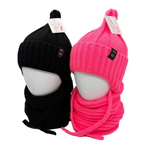 LVG комплект:  шапка на флисе + снуд (р.52-54) 14247-И