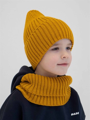 Milli комплект Onix шапка одинарная вязка и снуд (р.48-52,52-56) ч/з Onix-boy - фото 47658