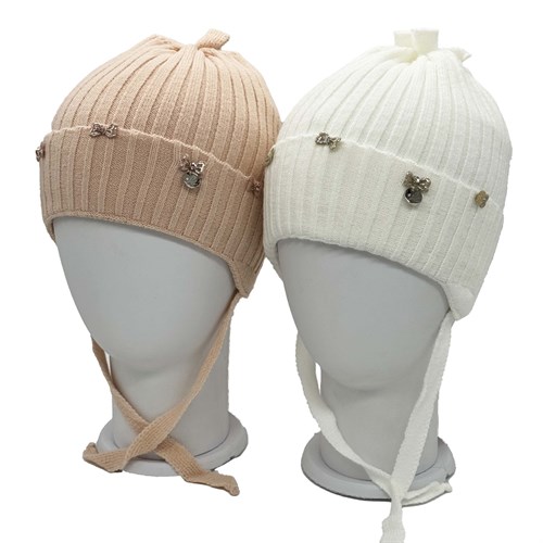 LAMIR шапка Флави вязаная, подклад хлопок (р.50-52) Флави