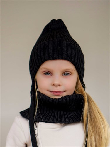 Milli комплект Boni, шапка+снуд, подклад хлопок (р.44-48,48-52,52-56) ЧЗ Boni