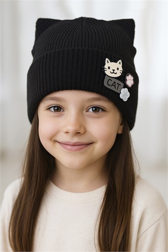 Amali шапка CAT вязаная, подклад хлопок (р.48-52) 15832