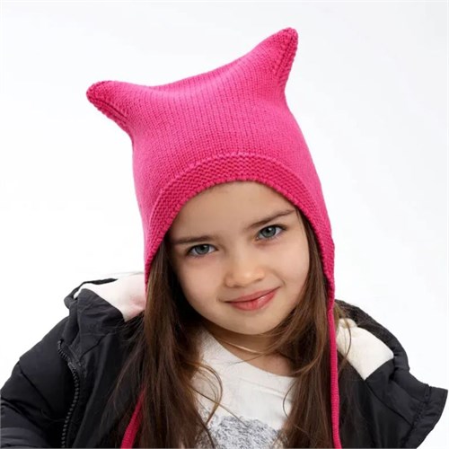 NEO шапка Киса, ангора, на флисе (р.52-56) чз 15839-Л