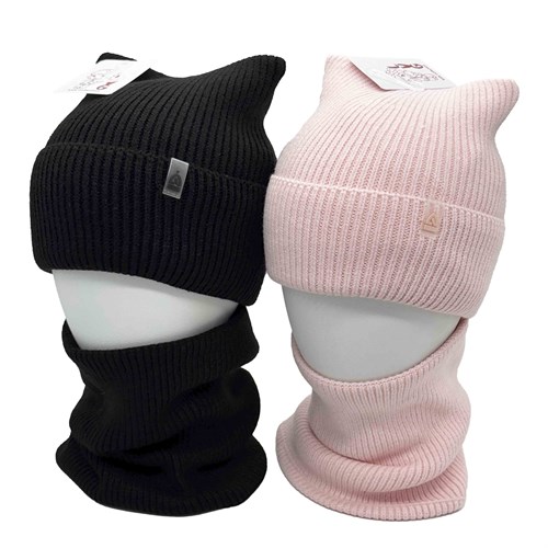 LVG комплект:  шапка на флисе + снуд (р.50-54) 15453-Л