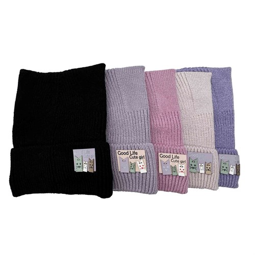 Amali шапка  вязаная, подклад хлопок (р.48-52) 15852-Л