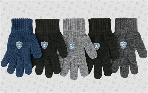 Теплыши перчатки TGm-102 одинарная вязка (размер 14/5-6лет) TGm-102