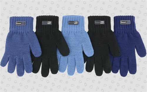 Теплыши перчатки TGm-108 одинарная вязка (размер 13/3-4года) TGm-108