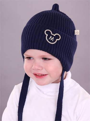 Поляярик шапка M-06-55, подклад хлопок (р.50-52) ЧЗ M-06-55