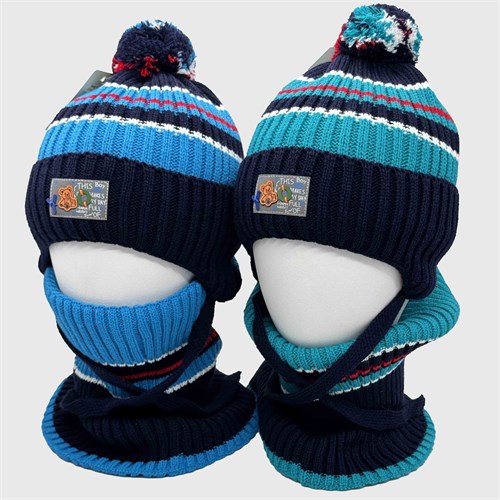 LVG комплект;, шапка на утеплителе + снуд двойной (р.48-52) ЧЗ 15951-Л