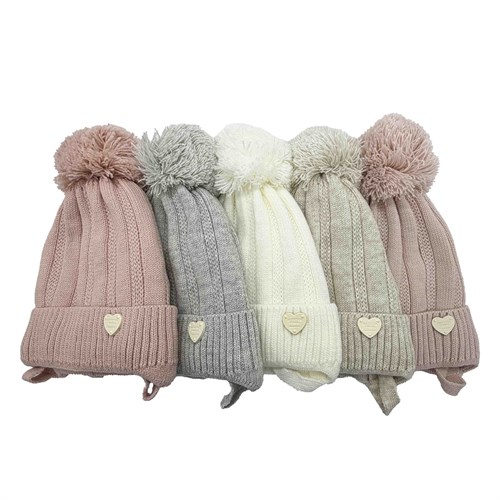 Milli шапка для девочки, подклад хлопок (р.42-44) М 16065