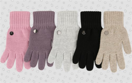 Теплыши перчатки TGg-045 одинарная вязка (размер15/7-8лет) М TGg-045