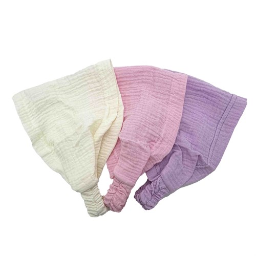 повязка-косынка однотонная, Муслин (р.52-56) М 15121