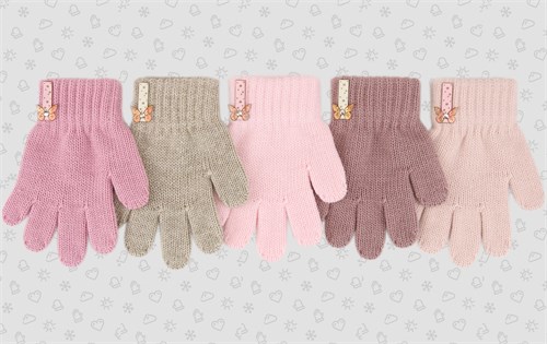 Теплыши перчатки TGg-132 одинарная вязка (р.12,5/2-3 года) М TGg-132