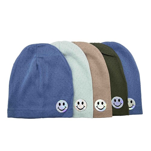 Milli шапка с перфорацией, одинарный трикотаж (р.46-48) Смайл 16187