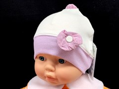 Iltom шапка одинарный трикотаж (цветок)(р.44-50) 4048