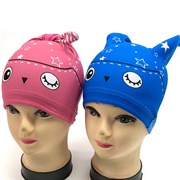 ambra шапка одинарный трикотаж мордочка (р.46-48) 3336-3