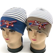 MP шапка "PLANE" одинарный трикотаж (р.48-50) 6923