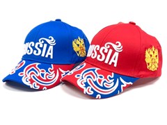 бейсболка Russia. узор на козырьке (р.56-58) 7797
