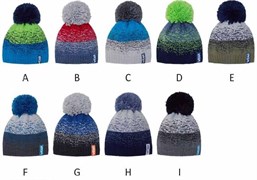 .AJS шапка 38-486 вязаная, подклад флис (р.52-54) цвет серый, М 38-486