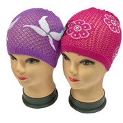 amal шапка ажурная вязка (р.48-52) ассорти ЧЗ 8280