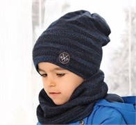 .AJS шапка 40-528  двухсторонняя  (р.54-56) 40-528