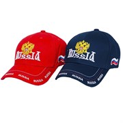 бейсболка Russia с гербом (р.54-58) ч/з 11712