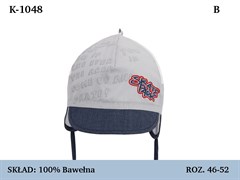 Magrof кепка 1048 с сеточкой, с завязками (р.46-54) 1048