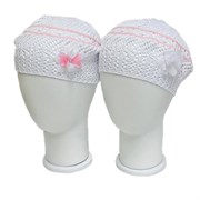 ажурная вязка берет цветок (р.50-54) ЧЗ 12055
