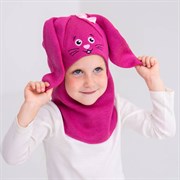 Milli шлем модель Зайчик, на хлопке (на 1,2,4,6лет) демисезонный ч/з зайчик-д/с