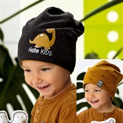 .AJS шапка 44-070 двухсторонний трикотаж (р.44-46, 48-50) 44-070
