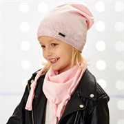 .AJS комплект 44-155 шапка одинарный трикотаж + косынка (р.48-50, 52-54) ч/з 44-155