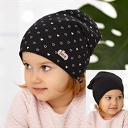 .AJS шапка 44-097 двухсторонняя, трикотажная (р.48-50, 52-54) ч/з 44-097