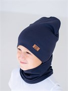 Milli комплект Solid-1, шапка и снуд, двойной трикотаж (р.48-52) Solid-1