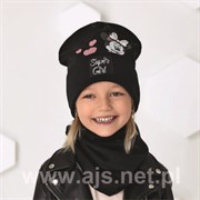 .AJS шапка 44-491 двойной трикотаж  (р. 52-54) ч/з 44-491