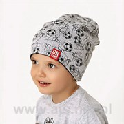 .AJS шапка 46-127 двухсторонняя, трикотажная (р. 48-50, 52-54) ч/з 46-127