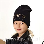 .AJS шапка 46-145 двойной трикотаж (р. 48-50, 52-54, 54-56) ч/з 46-145