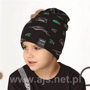 .AJS шапка 46-181 двухсторонняя, трикотажная (р. 48-50, 52-54) ч/з 46-181