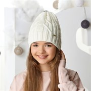 .AJS шапка 46-528 вязаная, подклад флис (р.52-56) ч/з 46-528