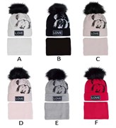 .AJS комплект 44-505 шапка+снуд, двойная вязка (р.52-54) ч/з 44-505