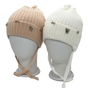 LAMIR шапка Флави вязаная, подклад хлопок (р.50-52) Флави