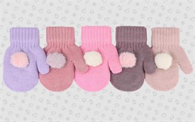 Теплыши варежки TMg-092 двойная вязка (р.14/5-6 лет) TMg-092