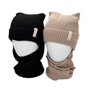 Amali комплект, шапка, подклад хлопок+снуд одинарной вязки (р44-46) 15249-Л