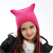 NEO шапка Киса, ангора, на флисе (р.52-56) чз 15839-Л