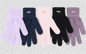 Теплыши перчатки TGg-030 одинарная вязка (р.16,5/11-13 лет) TGg-030