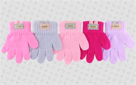 Теплыши перчатки TGg-063 одинарная вязка (р.12,5/2-3 года) TGg-063